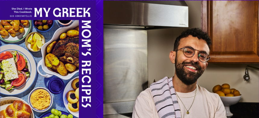 Comedian Gus Constantellis Brings Greek Mom’s Cookbook to Kingston