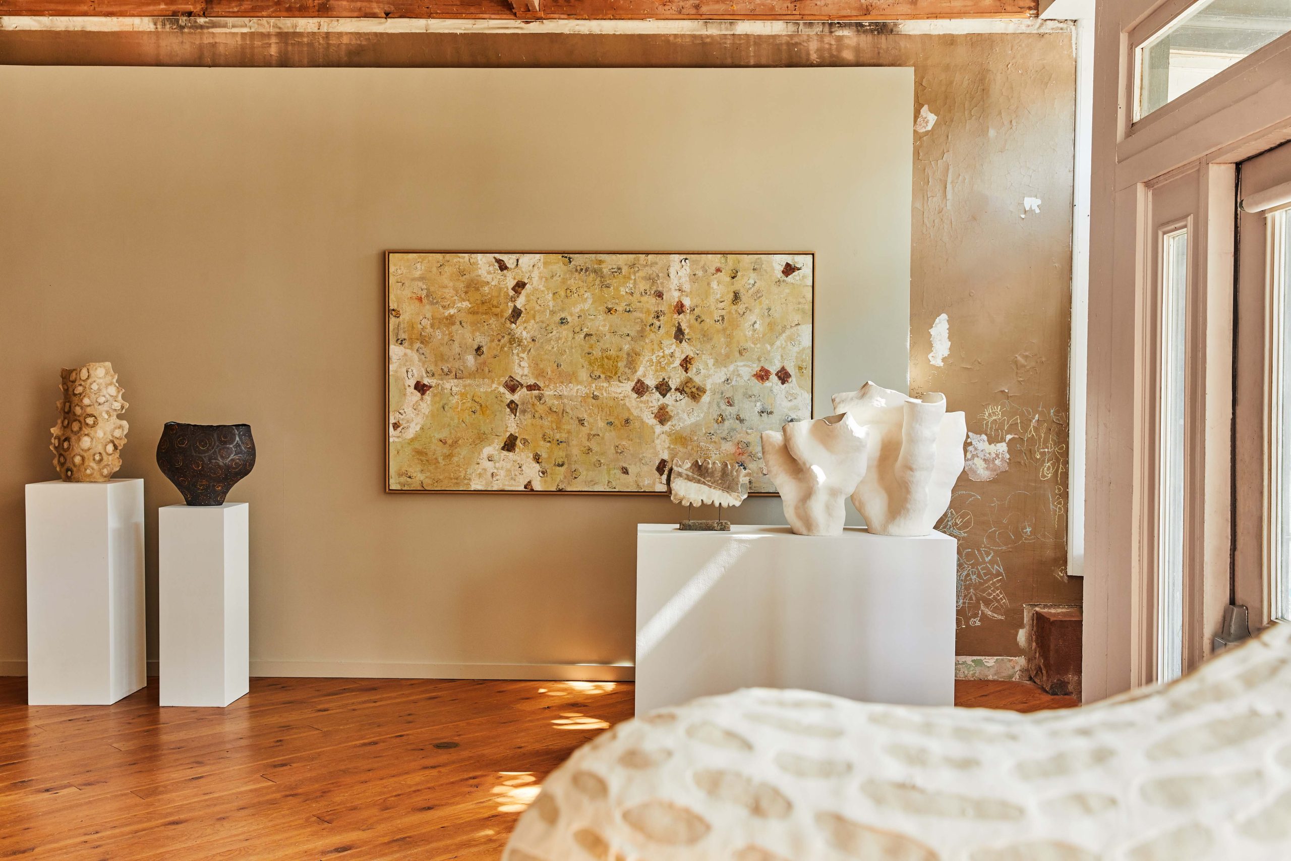 Kelli Cain and Anthony Chase Sculpt Time at Bushel Collective in Delhi